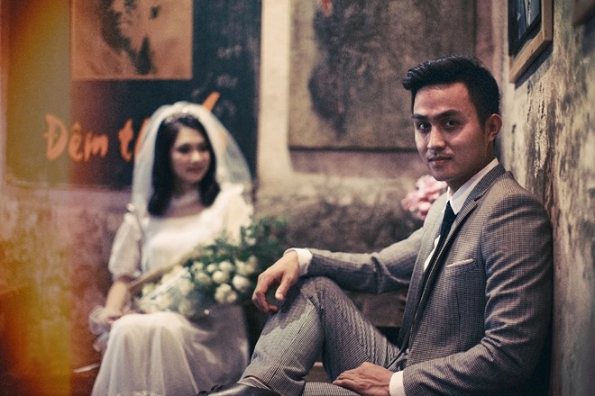 Co dau, chu re 9X tai hien anh cuoi thoi xua cua cha me hinh anh 6