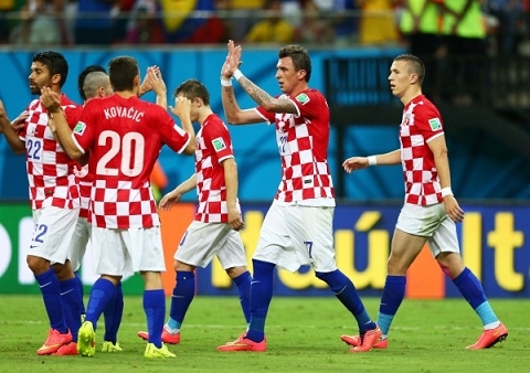 tien ve Luka Modric hinh anh