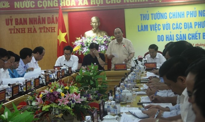 Thủ tướng Nguyễn Xuân Phúc phát biểu chỉ đạo tại cuộc họp  /// - Ảnh: Nguyên Dũng