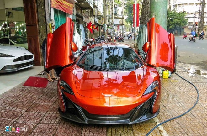 Chi tiet sieu xe McLaren 650S Spider thu 3 tai Viet Nam hinh anh 1