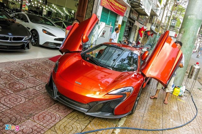 Chi tiet sieu xe McLaren 650S Spider thu 3 tai Viet Nam hinh anh 2