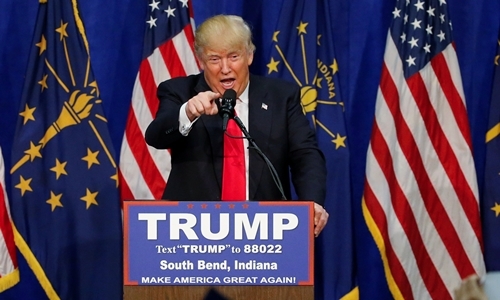 Tỷ phú Donald Trump, ứng viên tổng thống đảng Cộng hòa. Ảnh: Reuters.