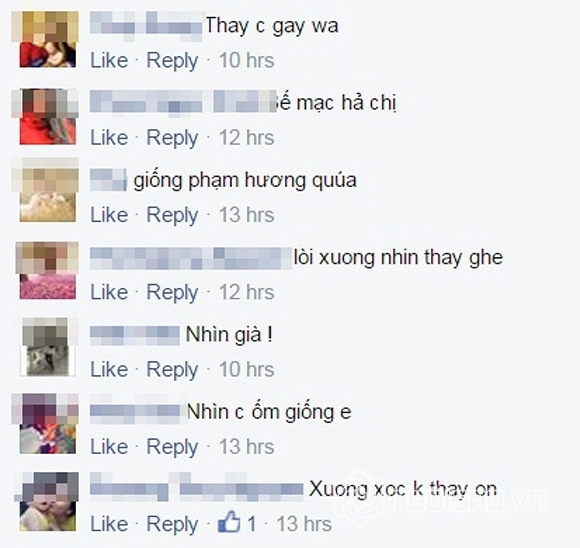 Elly Trần bị chê xấu 8