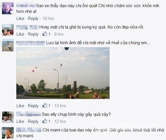 Elly Trần bị chê xấu 6
