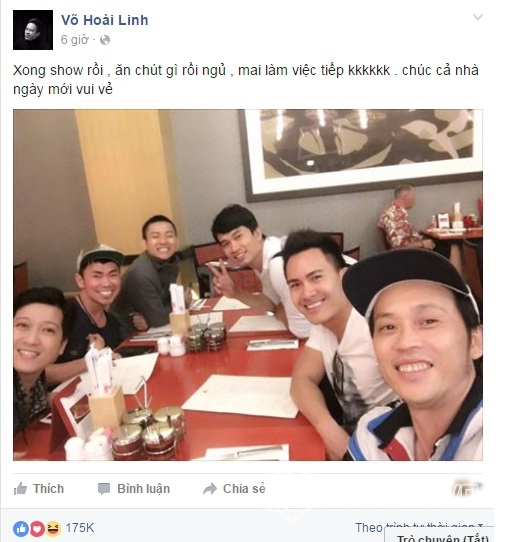  Hoài Linh nhận 'bão like' khi động viên con trai 1