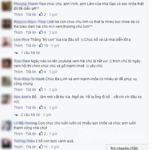  Hoài Linh nhận 'bão like' khi động viên con trai 3