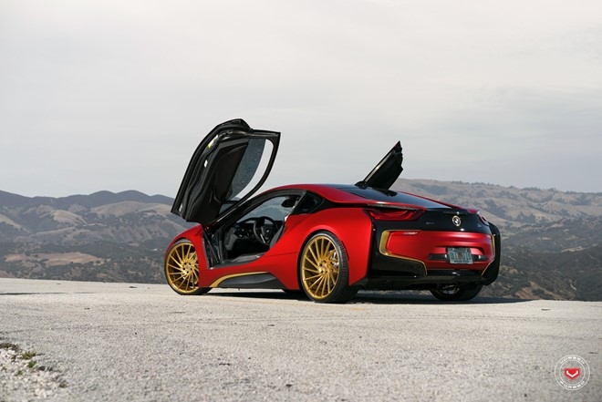 BMW i8 do phong cach Iron Man hinh anh 3