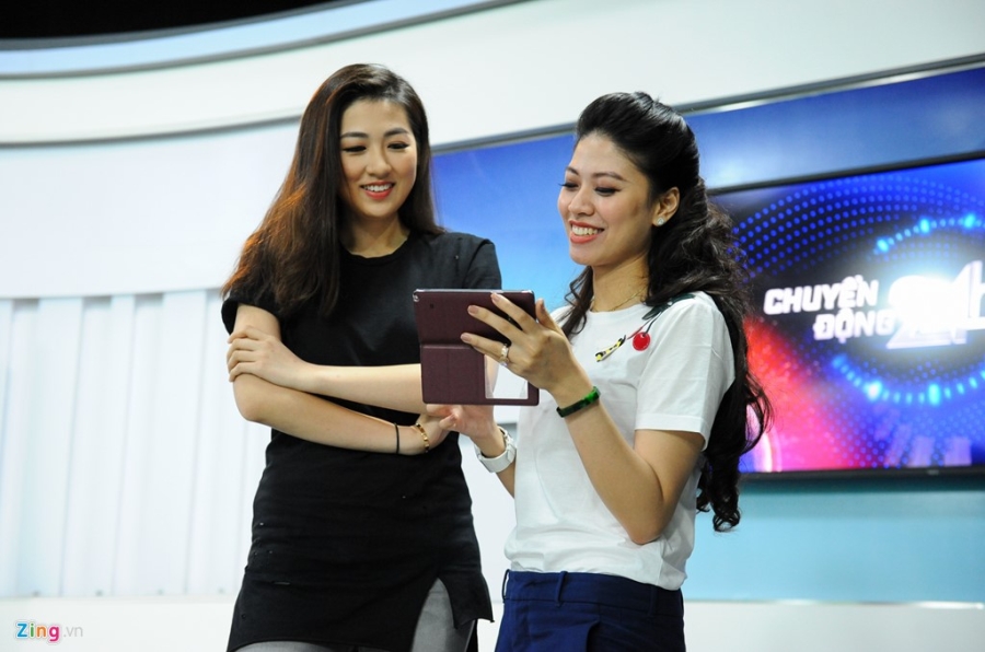Ngay lam viec lien tuc 12 tieng o Dai cua BTV Ngoc Trinh hinh anh 13