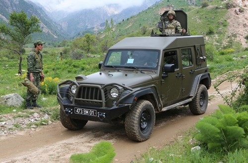Mục kích diễn tập chống khủng bố lớn nhất lịch sử Tajikistan - ảnh 5