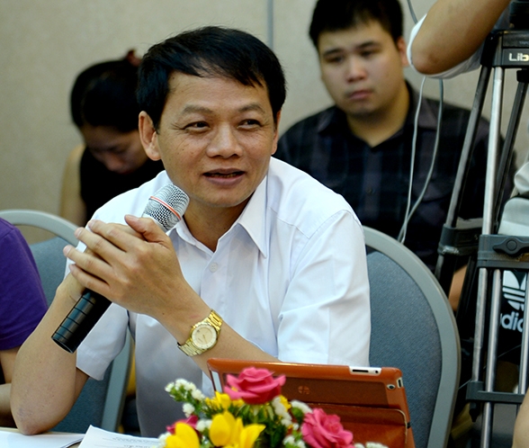  TS. Lê Văn Giang, Phó Cục trưởng Cục An toàn thực phẩm - Bộ Y tế. (Ảnh: Diễn đàn doanh nghiệp) 
