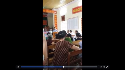 phong vien vtv3 xin loi vi dan dung clip dan quet choi len rau? hinh anh 1