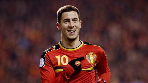 ĐT Bỉ công bố danh sách dự EURO 2016: Hazard làm thủ lĩnh, Januzaj vắng mặt