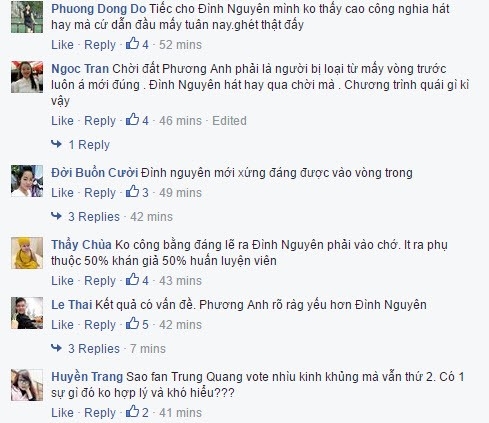 Nhiều tranh cãi xung quanh kết quả đêm thi khán kết. Ảnh: Facebook