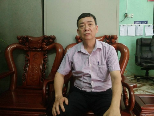 Ông Nguyễn Kim Bính – Hiệu trưởng Trường THCS Nhân Thắng.