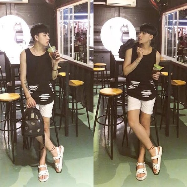 chang tho cat toc 9x dien do sanh dieu nhu fashionista hinh anh 5