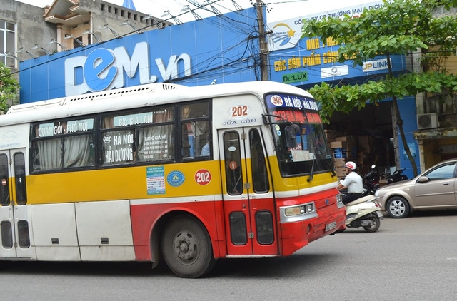  Nạn nhân Hà bị bắt cóc trên chiếc xe bus 202 Hải Dương - Hà Nội.( Ảnh minh hoạ) 