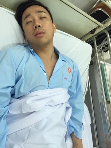 Trấn Thành bất ngờ nhập viện2