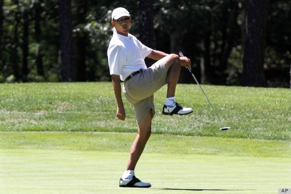 Những khoảnh khắc đời thường của Tổng thống Obama