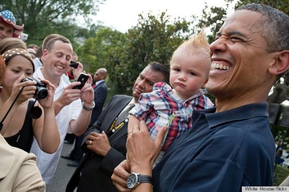 Những khoảnh khắc đời thường của Tổng thống Obama