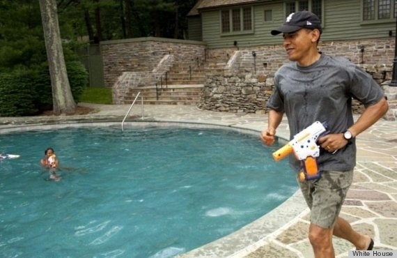 Những khoảnh khắc đời thường của Tổng thống Obama