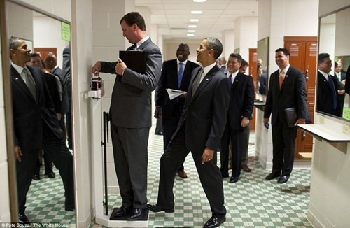 Nhung khoanh khac doi thuong cua Tong thong Obama hinh anh 9