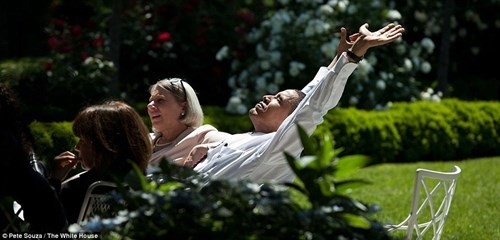Những khoảnh khắc đời thường của Tổng thống Obama