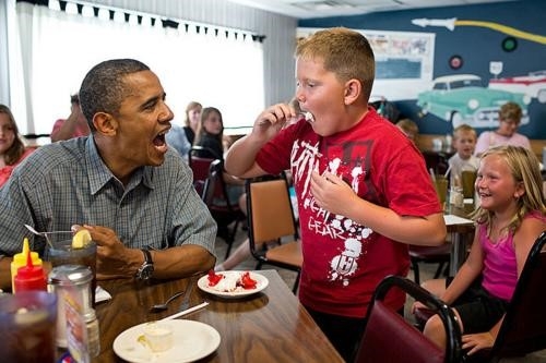 Những khoảnh khắc đời thường của Tổng thống Obama