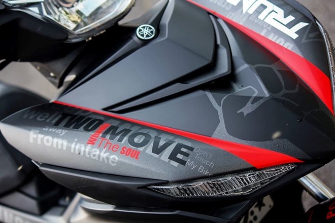 Exciter 150 màu xám nam tính của biker Phú Yên 4