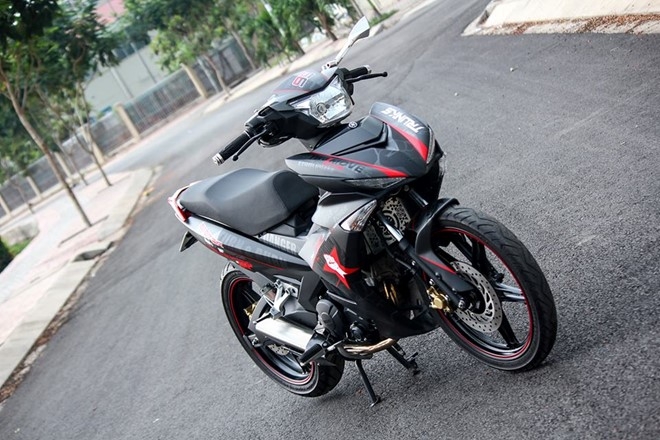 Exciter 150 màu xám nam tính của biker Phú Yên 5