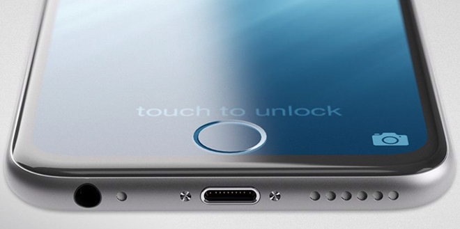 iPhone 7 khong vien man hinh, phim home duoi kinh hinh anh 1