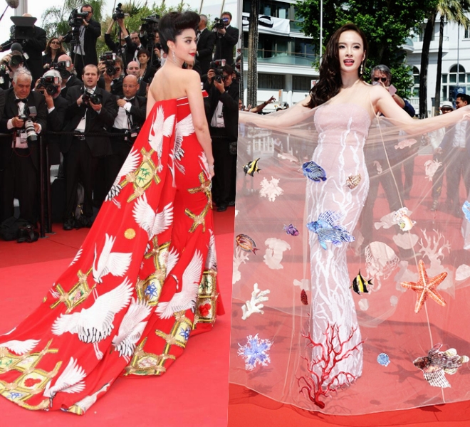 Sự thật sau màn tỏa sáng tại Cannes của các sao châu Á7