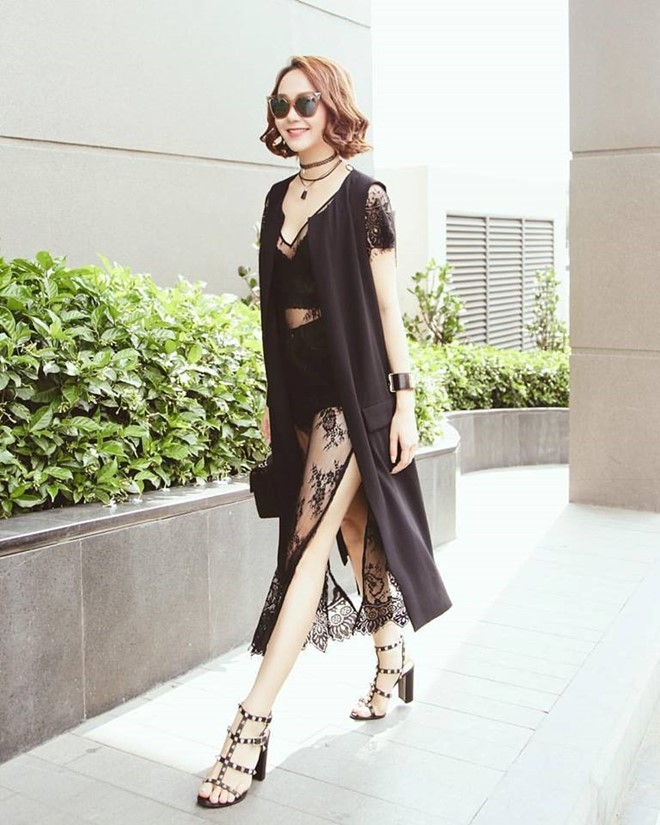 Minh Hang, Pham Huong dien street style noi bat tuan qua hinh anh 2