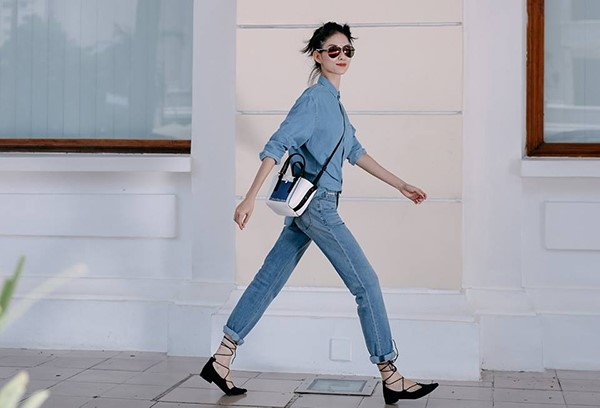 Minh Hang, Pham Huong dien street style noi bat tuan qua hinh anh 12
