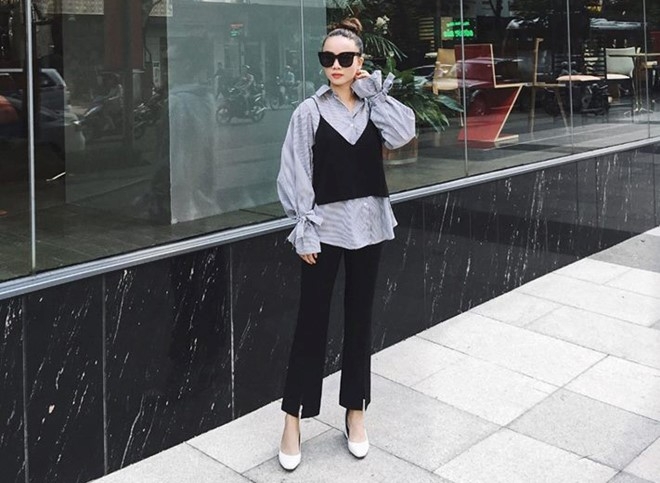 Minh Hang, Pham Huong dien street style noi bat tuan qua hinh anh 13