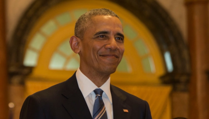 Những khoảnh khắc đón tiếp Tổng thống Obama 