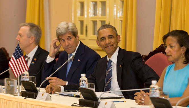 Những khoảnh khắc đón tiếp Tổng thống Obama 
