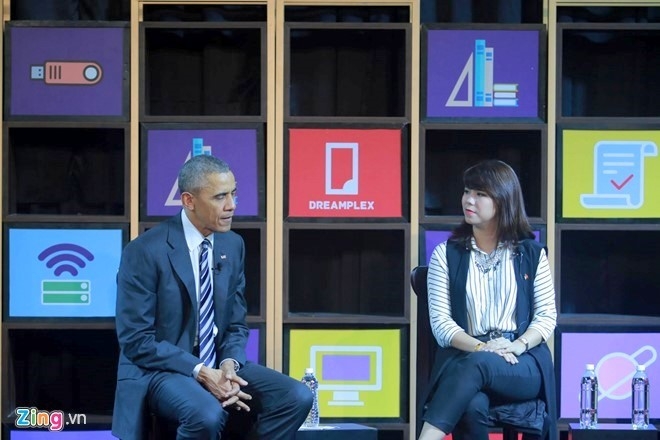 Ba ban tre Viet tro chuyen voi Tong thong Obama la ai? hinh anh 2