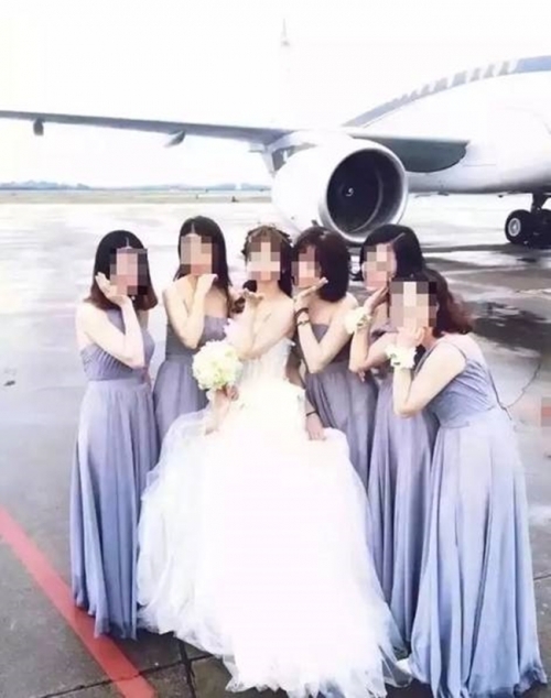 Lác mắt với màn rước dâu bằng chuyên cơ hạng sang - Ảnh 4