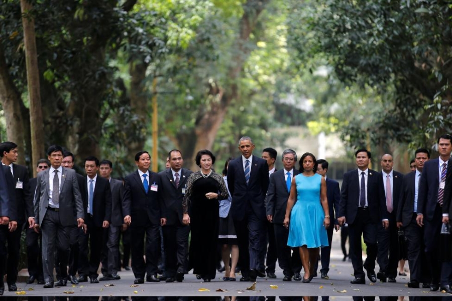 nhung khoanh khac khong the nao quen cua obama tai viet nam hinh anh 5