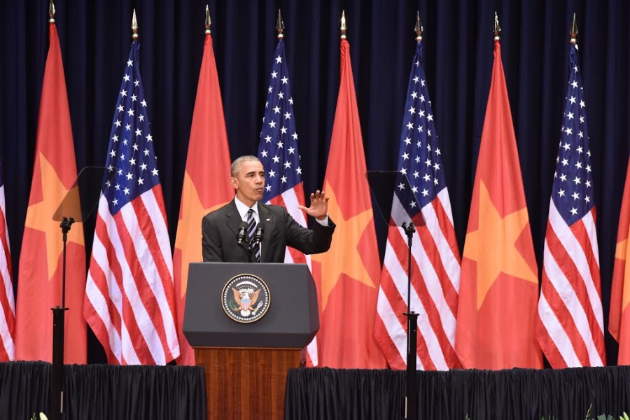 nhung khoanh khac khong the nao quen cua obama tai viet nam hinh anh 9