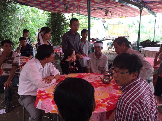 Thân nhân nạn nhân Võ Thị Ánh Đào tại Đồng Nai 