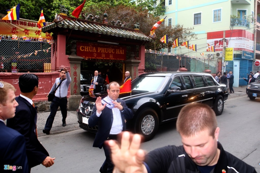 Cac diem day dac can ve bao ve Tong thong Obama o Sai Gon hinh anh 12