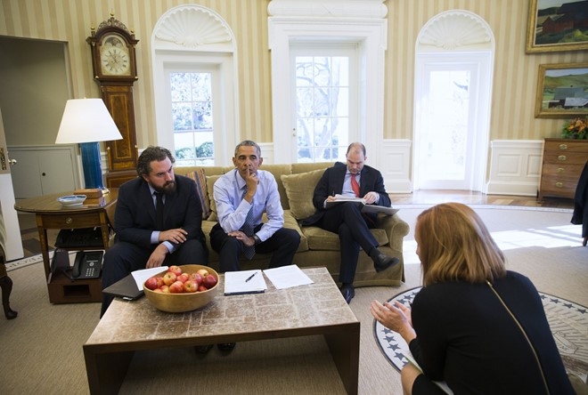 Chan dung nguoi chap but cac bai dien van cho Obama hinh anh 2