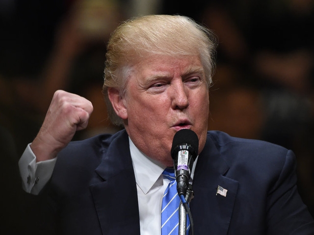  Ứng viên Donald Trump của đảng Cộng hòa. (Ảnh: AFP) 