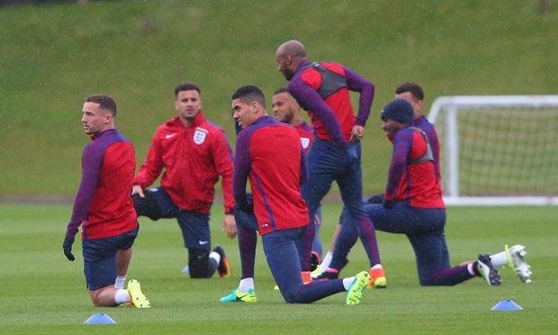 Marcus Rashford có buổi tập vui vẻ cùng tuyển Anh