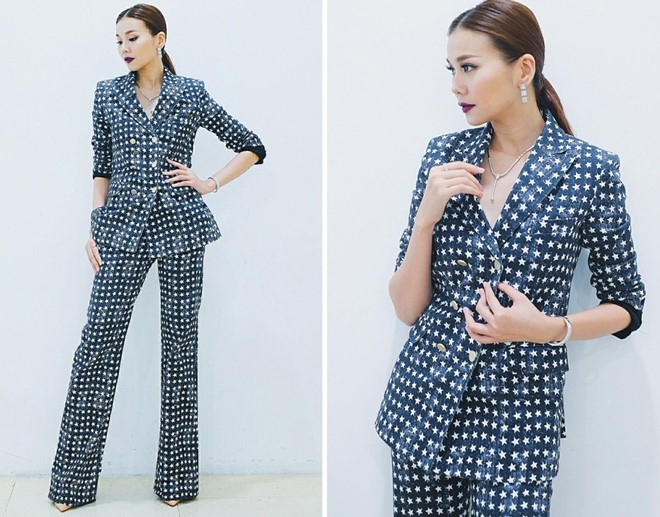 Trang phuc hang hieu cua Thanh Hang tai Next Top Model hinh anh 3