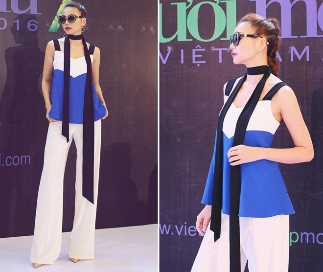 Trang phuc hang hieu cua Thanh Hang tai Next Top Model hinh anh 6