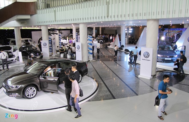 Volkswagen tu to chuc trien lam tai TP HCM hinh anh 1