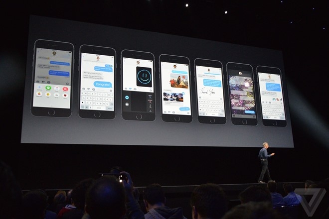 iOS 10 ra mat: Giao dien, tin nhan, hinh anh moi hinh anh 2