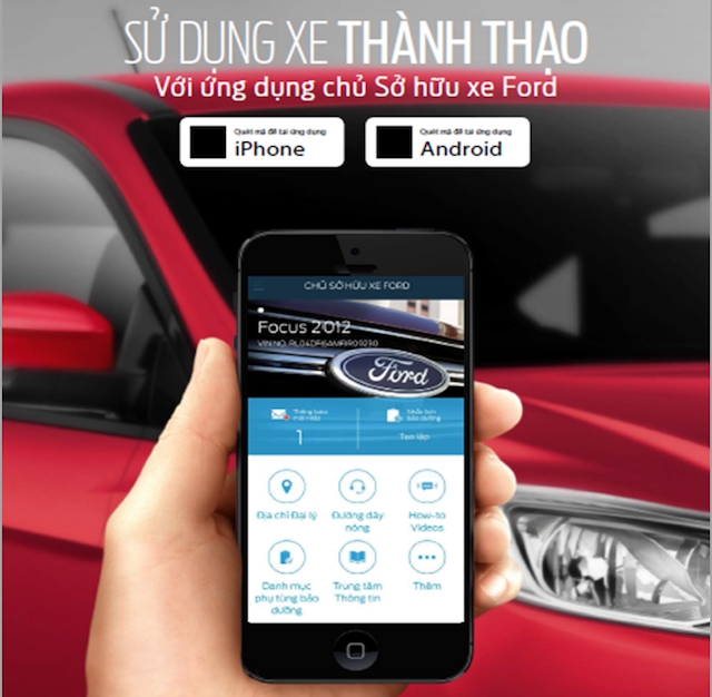Ford Việt Nam tạo ứng dụng di động tiện ích cho chủ xe - ảnh 1